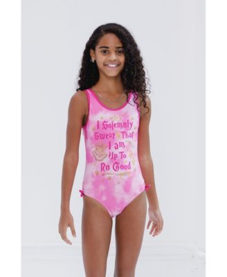Girls One Piece Bathing Suit