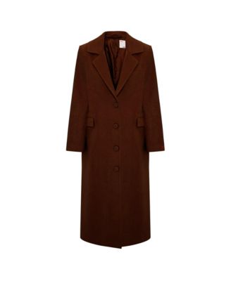 Women's Wool-Cashmere Blend Coat
