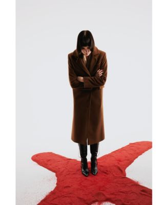 Women's Wool-Cashmere Blend Coat