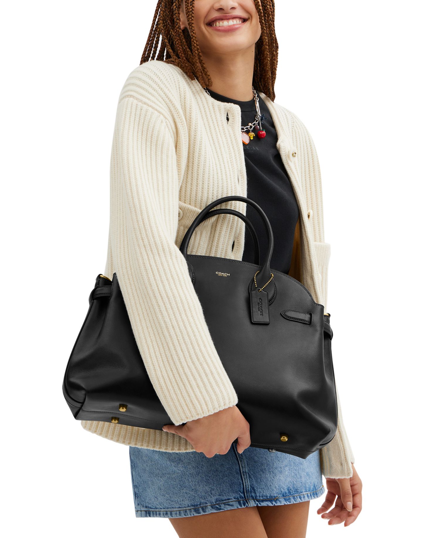 Empire Large Leather Carryall Bag 40
