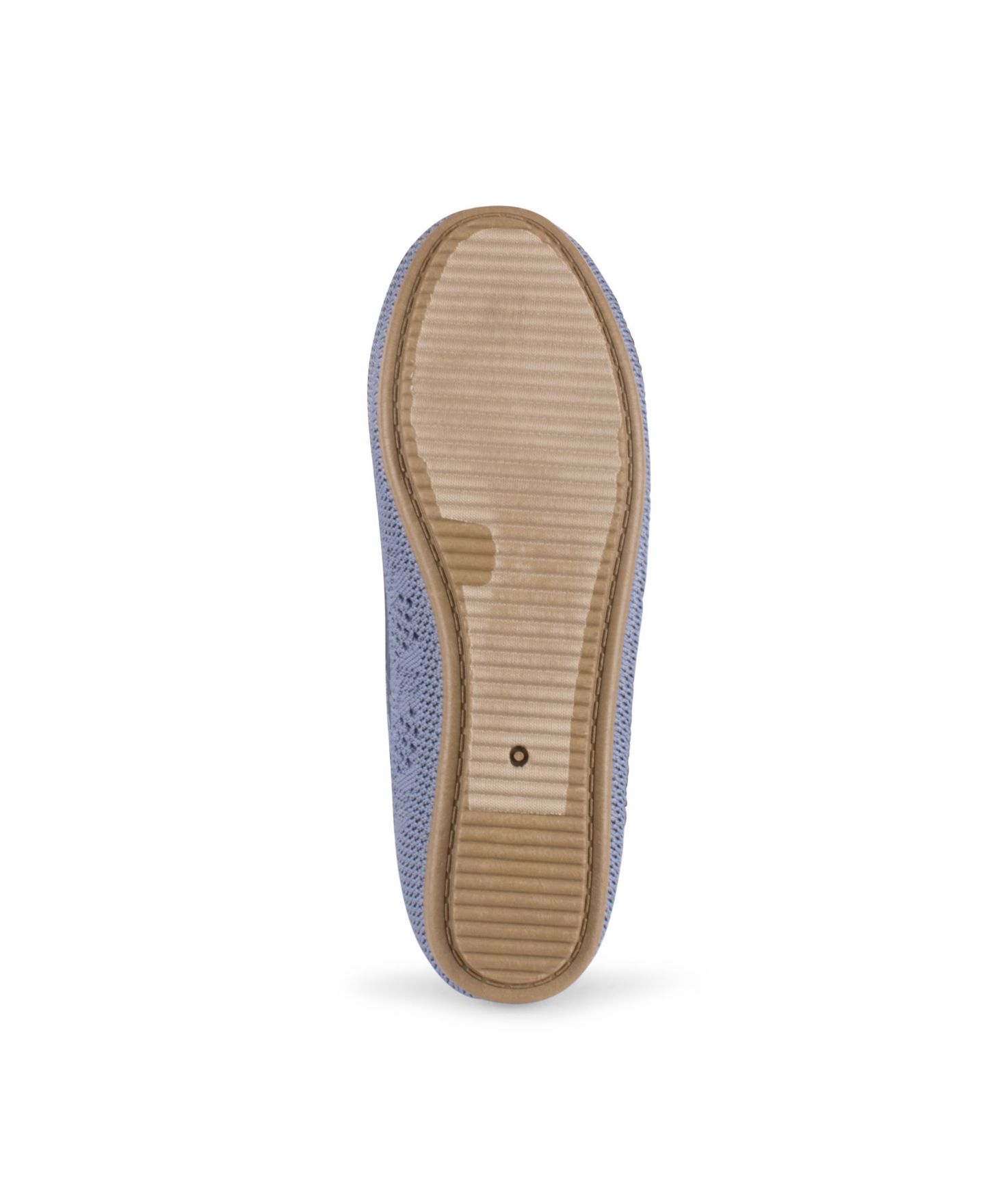 Женские балетки Gloria Vanderbilt Rita Knit Slip On Flats, цвет: Джинсовый — фото 5