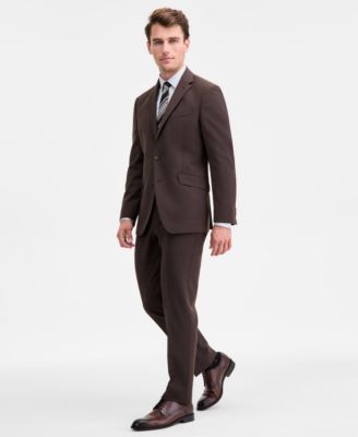 Kenneth Cole Reaction - Men's Techni-Cole Slim-Fit Stretch Suit