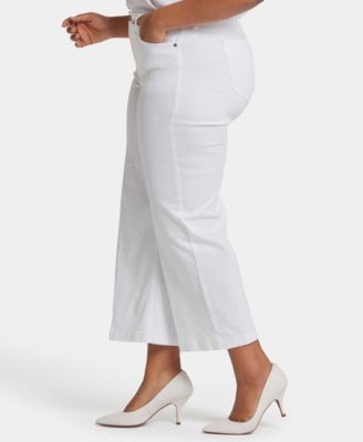 Plus Size Teresa Wide Leg Ankle Jeans