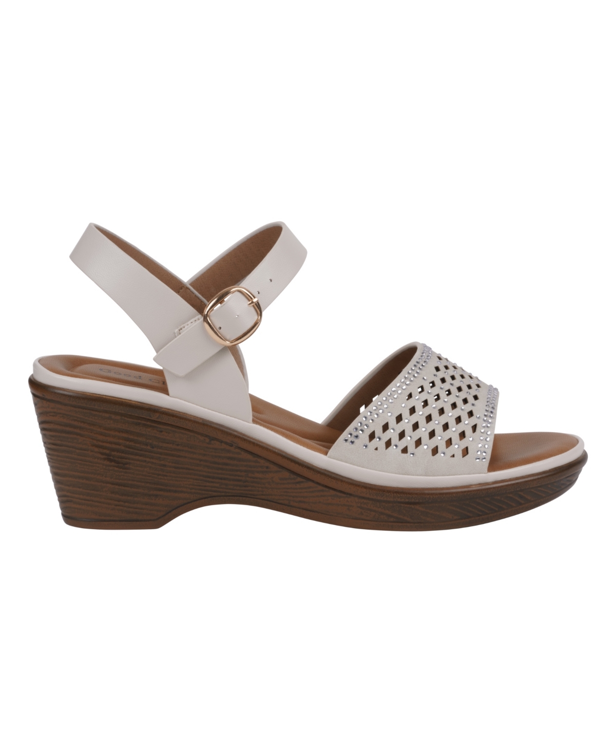 Gc Shoes Women's West Wedge Sandals In Ivory