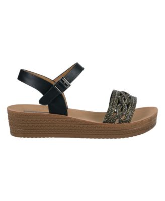 Women's Fay Embellished Wedge Sandals