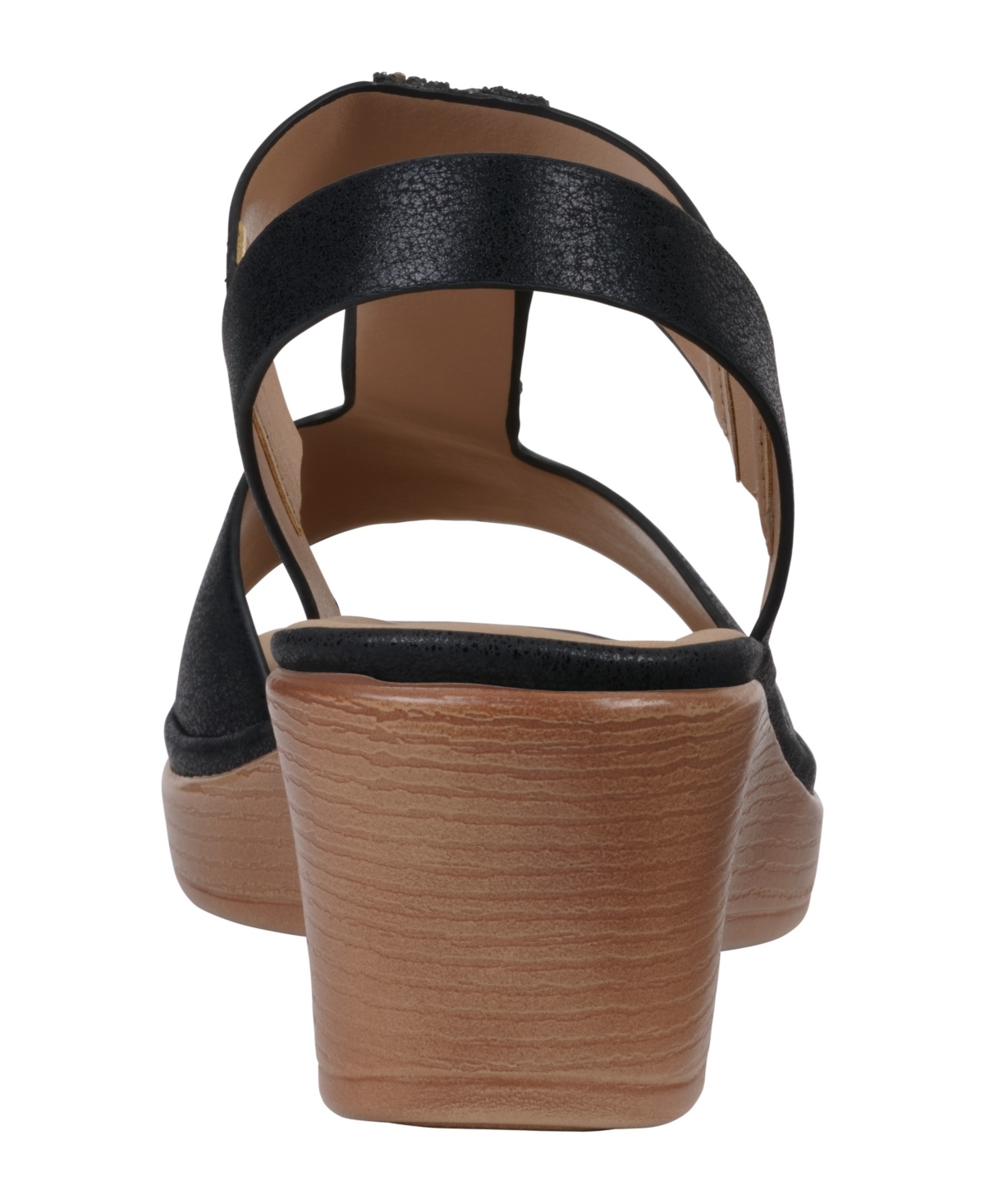 Gc Shoes Elissa Wedge Sandal In Black