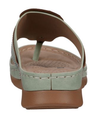 Women's Vickie Flower Thong Flat Sandals