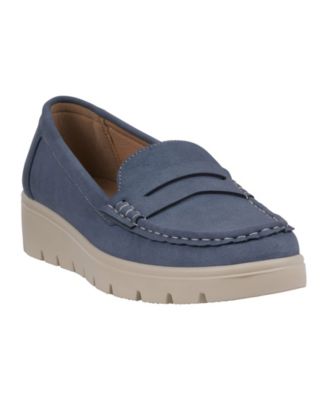 Women's Fallon Lug Sole Penny Loafers