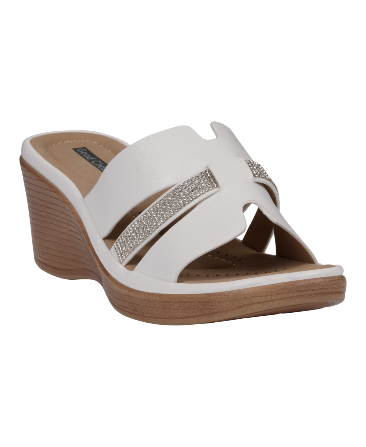 Women's Frances Embellished Wedge Sandals - Gold