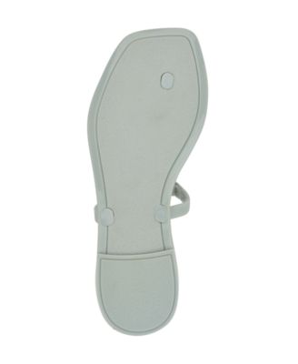 Women's Edhen Logo T-Strap Flat Jelly Sandals