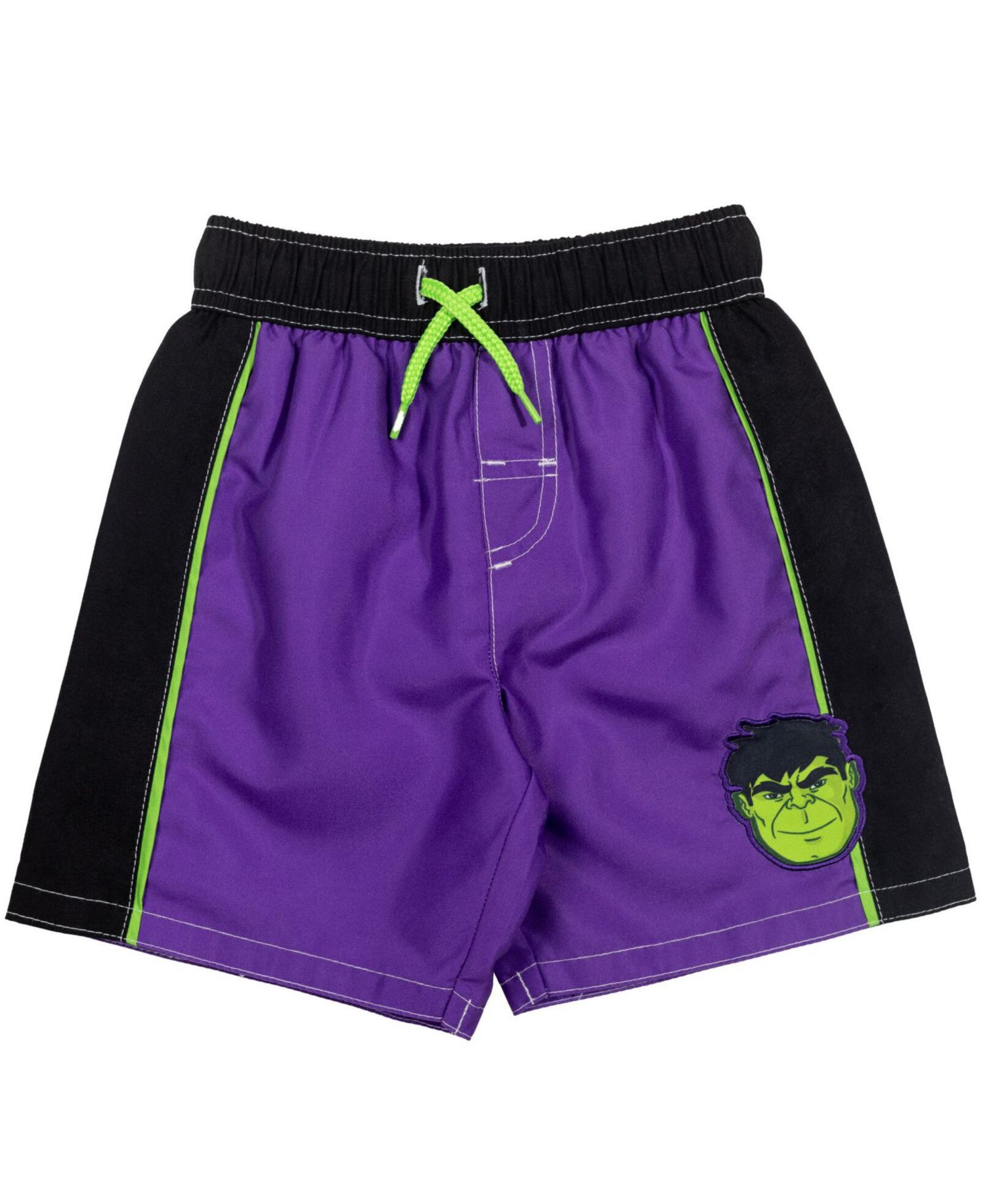 Boys' (6-12) 2-Piece Rash Guard and Swim Trunks Set