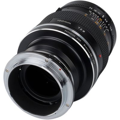 Pro Lens Mount Double Adapter for Bronica GS-1 (PG) Mount SLR & Canon EOS (EF / EF-S) D/SLR Lenses to Fujifilm G-Mount GFX Mirrorless Digital