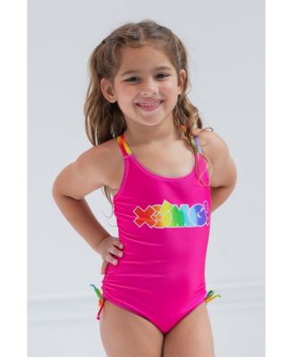 Little Girls One Piece Bathing Suit