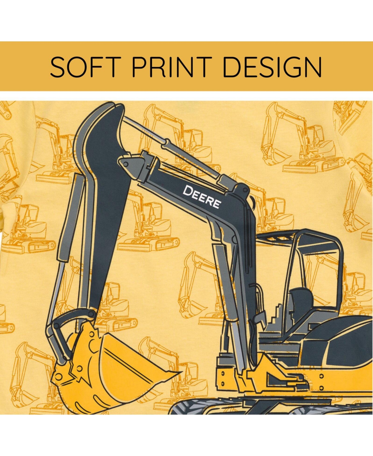 John Deere Toddler Boys Construction T-Shirt