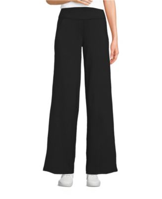 Lands' End Women's Active Hi Impact High Rise Straight Leg Pants - Macy's