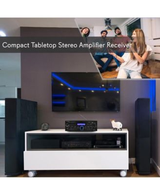 Bluetooth Stereo Amplifier Receiver with FM Radio & USB - PDA5BU