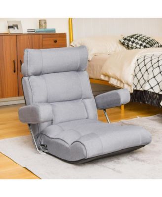 Adjustable Folding Sofa Chair with 6 Position Stepless Back