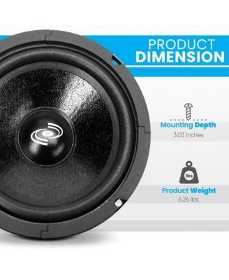 8" 360W High-Power Midrange Speaker Driver - PDMR8