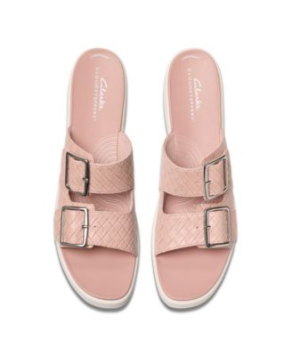Women's Drift Buckle Slip-On Slide Wedge Sandals