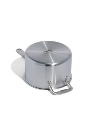Stainless Steel Clad 4-Quart Saucepan with Lid