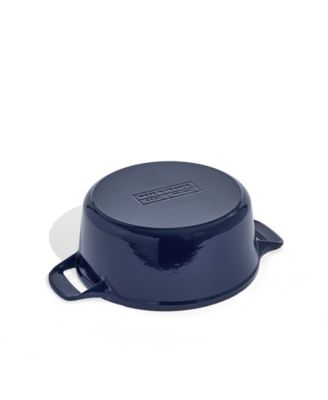 Enameled Cast Iron 5.5-Quarts Round Dutch Oven with Lid