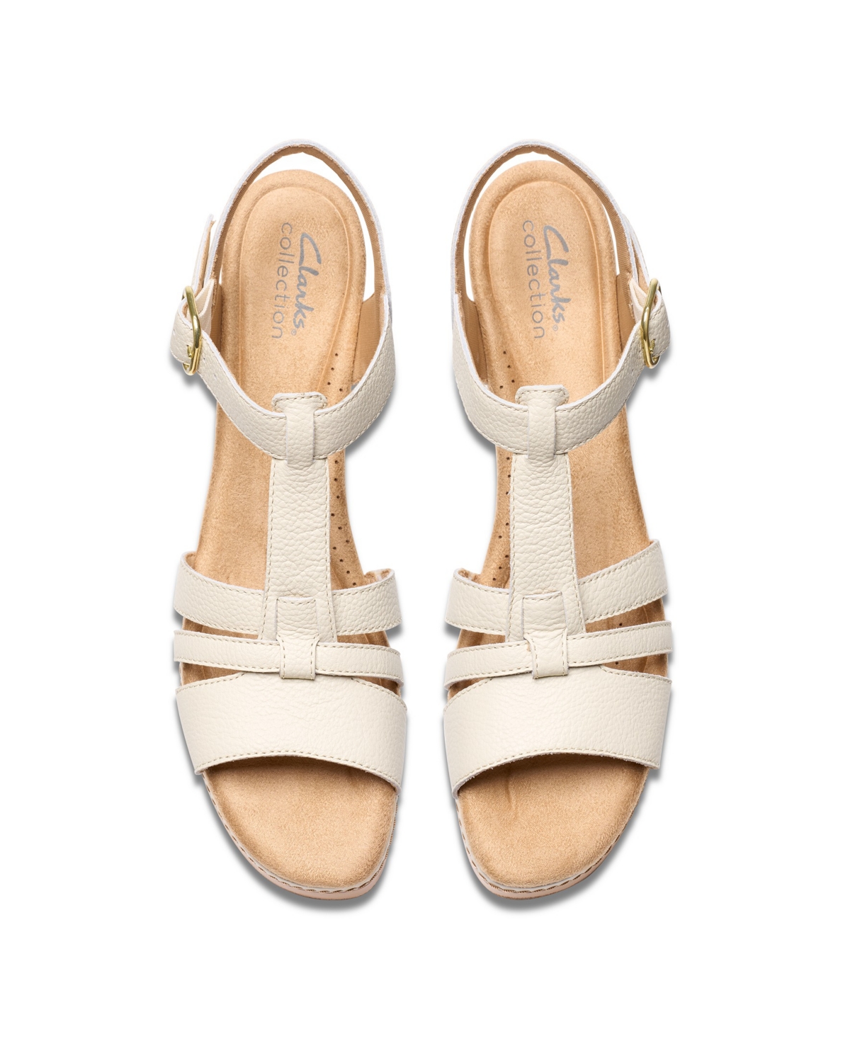 Clarks Collection Women's Seannah Madi Wedge Sandals