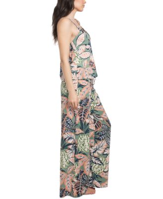 Women's Floral Cami Pant Lounge Set