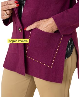 Women's Adaptive Magnetic Button Cardigan