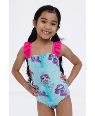 Girls One Piece Bathing Suit