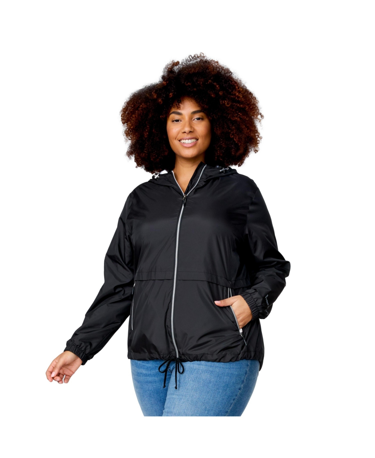 Plus Size Outland Windshear Jacket - Cloud