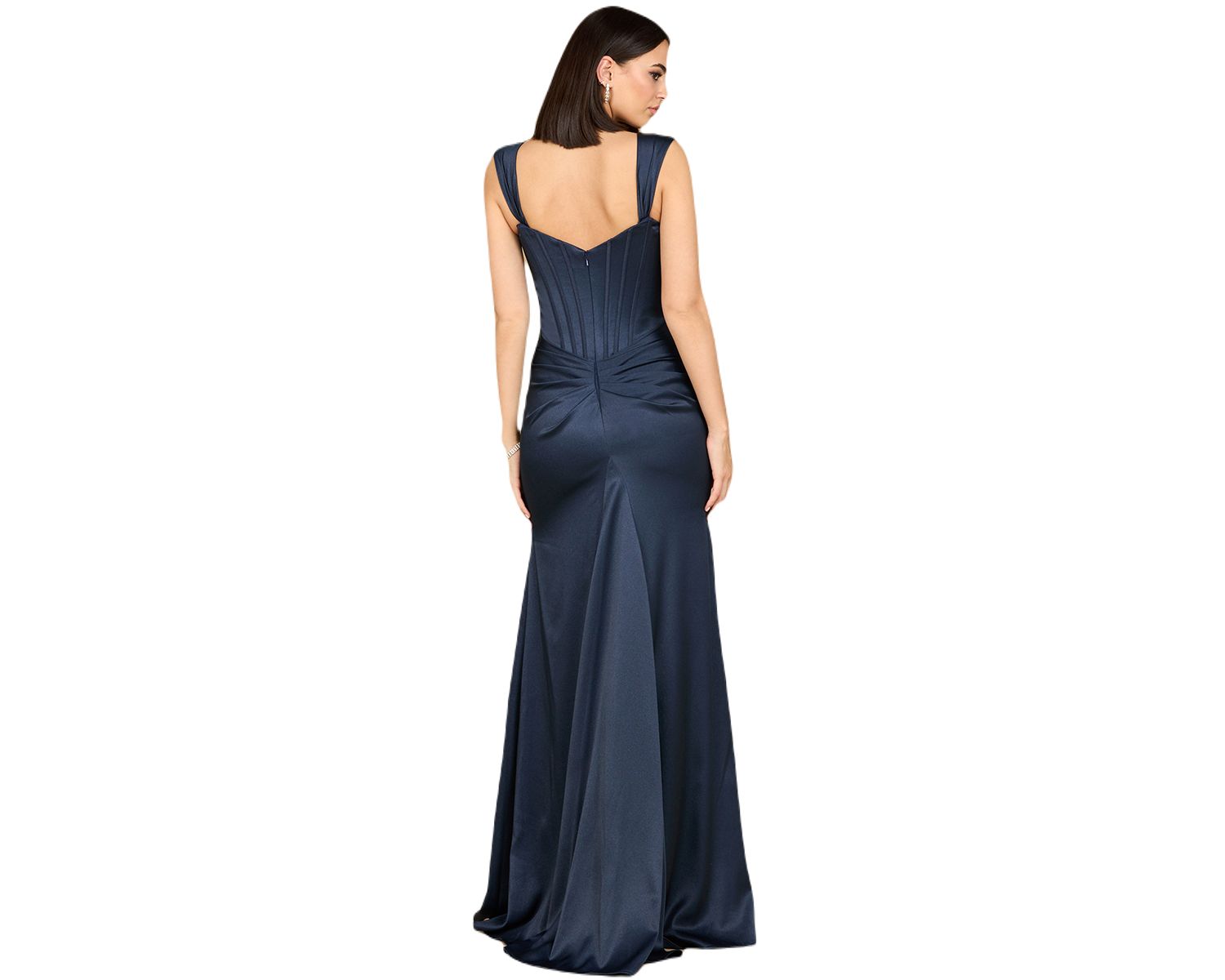 Women's Sleeveless Corset Gown