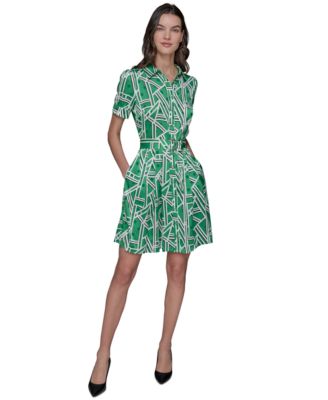 Women's Printed Shirtdress