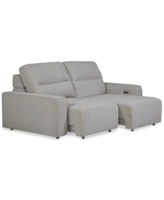 Frandlyn 2-Pc. Fabric Power Sliding Sofa, Exclusively at Macy's