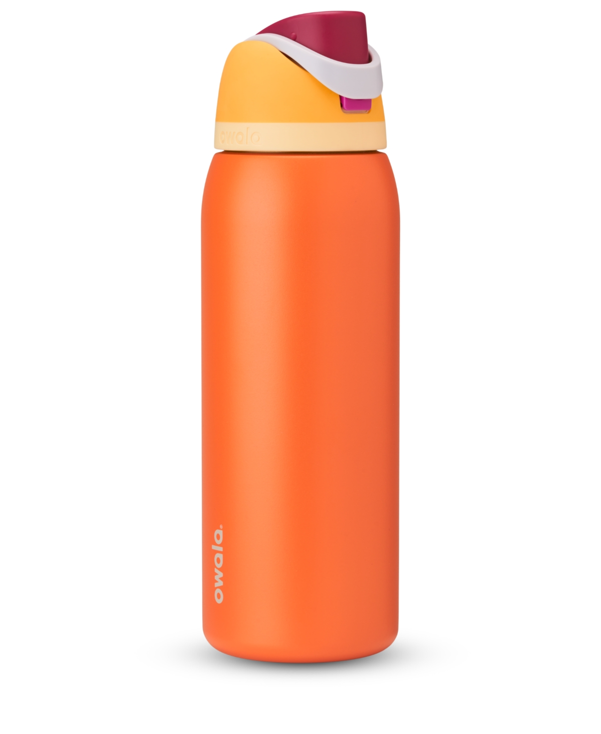 Owala Freesip 40 Oz. Stainless Steel Water Bottle In Citrus Crush