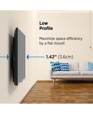 Flat / Fixed TV Wall Mount for 50" to 92" TVs up to 165lbs 