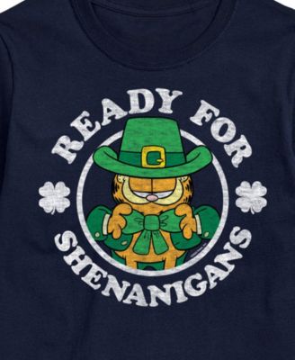 Men's Garfield Ready For Shenanigans Short Sleeve T-Shirt