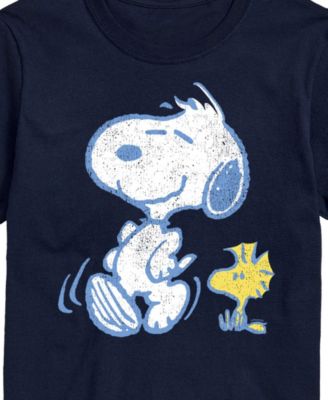Men's Peanuts Snoopy Woodstock Short Sleeve T-Shirt