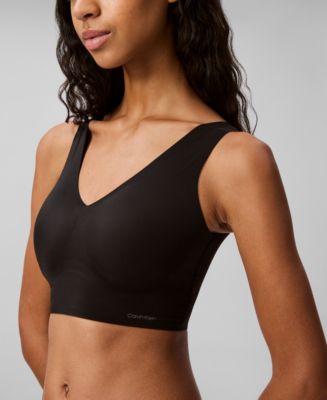訳あり福袋 送料無料 セール わけあり 福袋 レディ KAYLE Kylie WASHI KNIT BRA TOP GRAY Calvin Klein Invisibles トップス