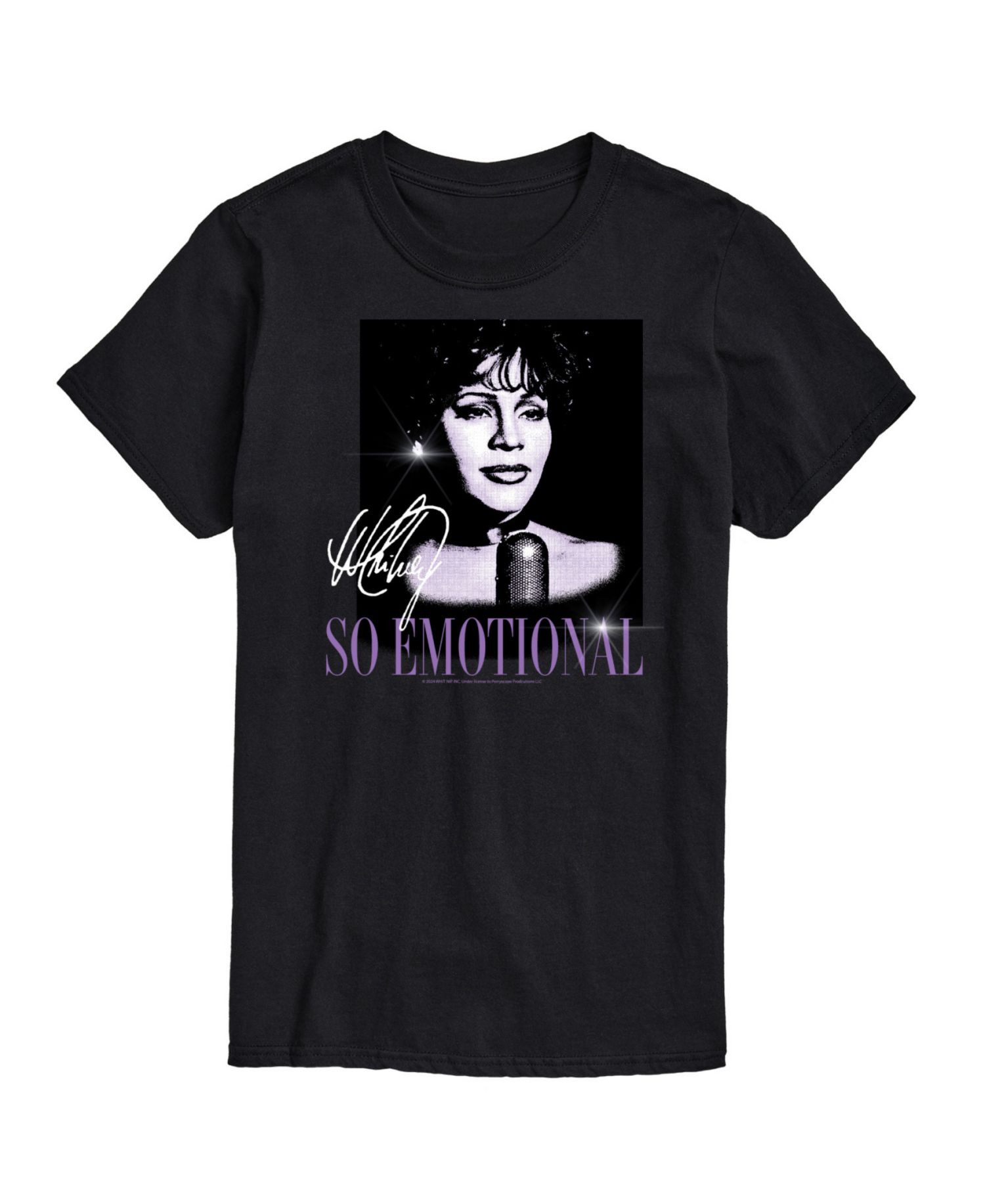 Men's Whitney Houston So Emotional Short Sleeve T-Shirt