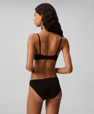 Women's Form To Body Lightly Lined Triangle Bralette QF6758