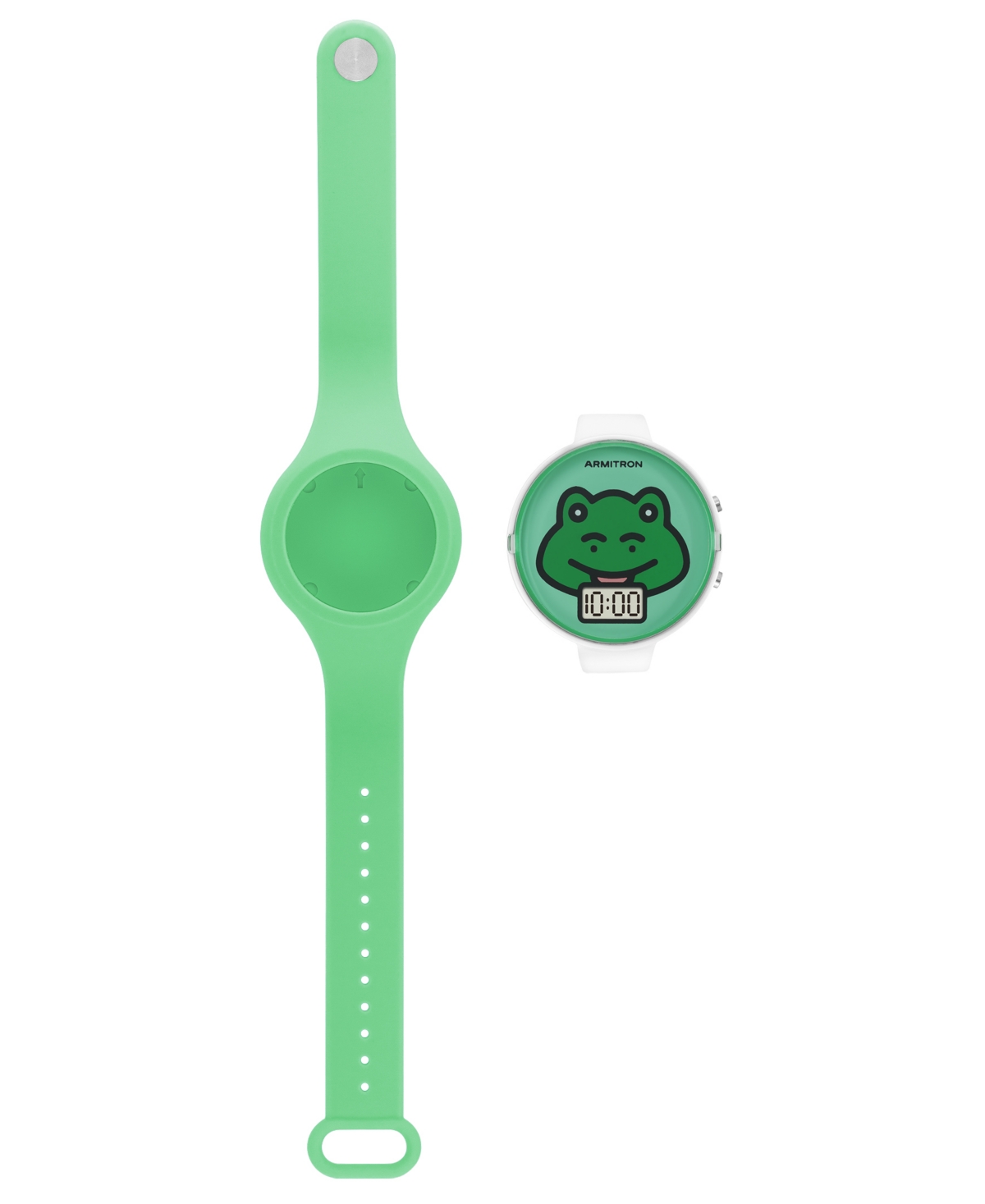 Armitron Kid's Quartz Happy Pals Mint Silicone Watch, 38mm In Mint