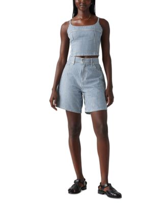 Levi's - Women's Cotton High Rise Baggy Shorts