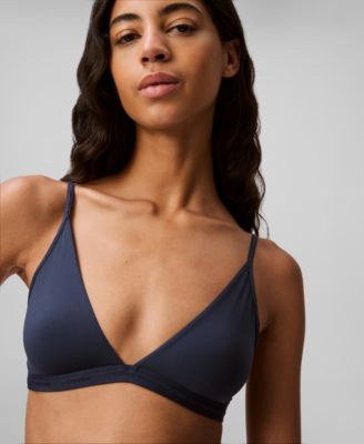 Women's Form To Body Lightly Lined Triangle Bralette QF6758