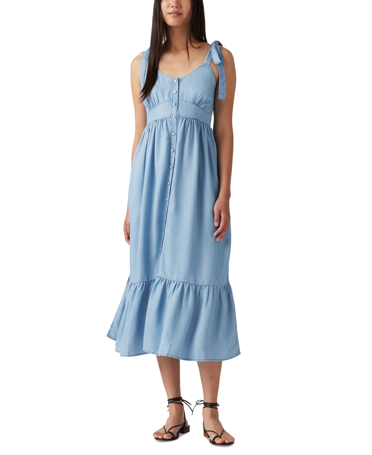 LEVI'S WOMEN'S KATHERINE MAXI DRESS 