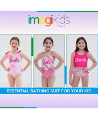 Little Girls One Piece Bathing Suit to