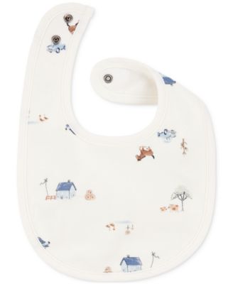 Baby Boys Dog Bibs, 3 Pack