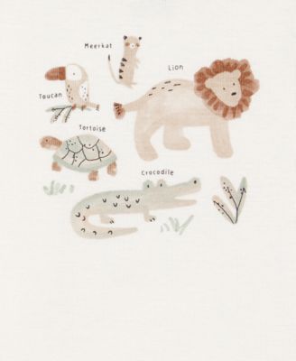 Baby Boys Little Character Set&reg; Hooded Cardigan, Lion Bodysuit & Pants, 3 Piece Set