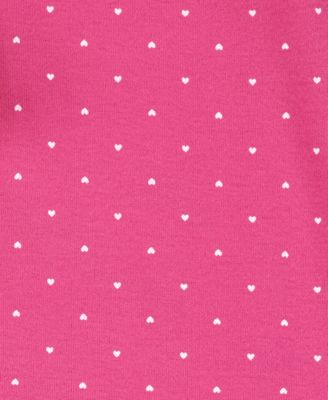 Baby Girls Ladybug Little Character Cotton Bodysuits & Pants, 3 Piece Set	