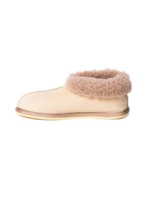 Ladies' Shearling Bootee Slippers