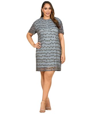 Women's Beaded T-Shirt Dress